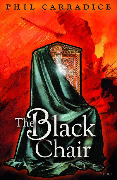 Clawr llyfr / Book cover: The Black Chair