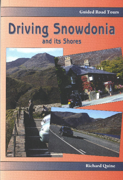Clawr llyfr / Book cover: Driving Snowdonia and Its Shores