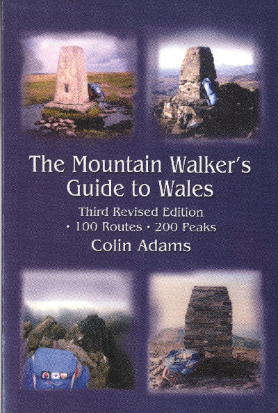 Clawr llyfr / Book cover: The Mountain Walker's Guide to Wales