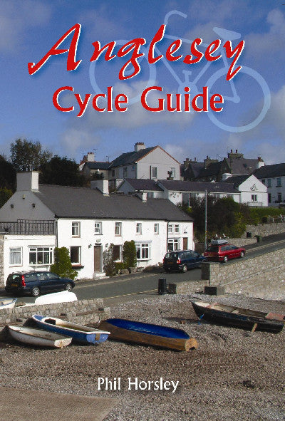 Clawr llyfr / Book cover: Anglesey Cycle Guide