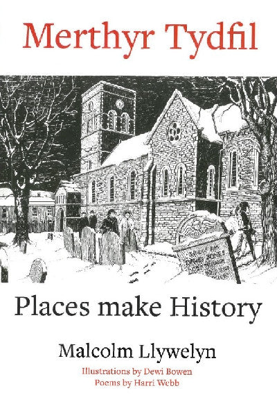 Clawr llyfr / Book cover: Merthyr Tydfil - Places Make History