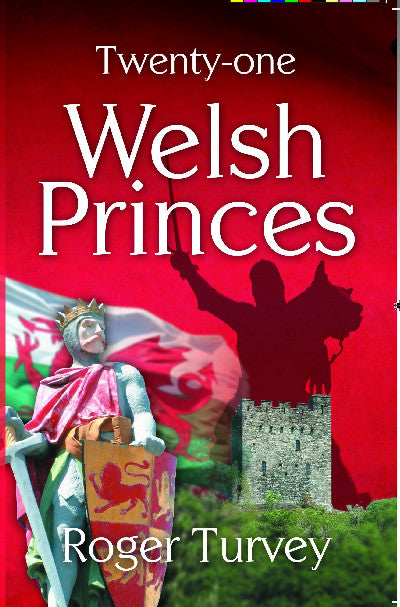 Clawr llyfr / Book cover: Twenty-One Welsh Princes