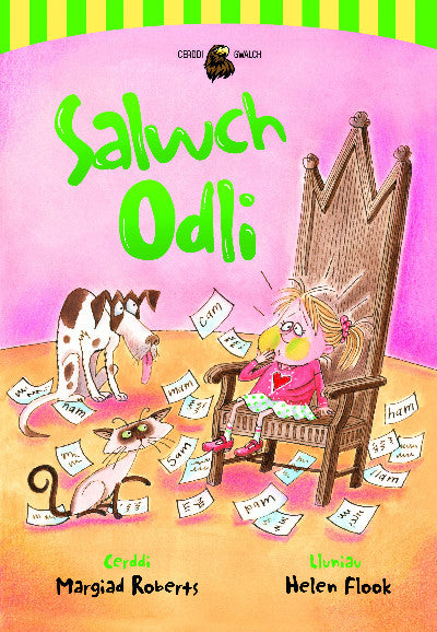 Clawr llyfr / Book cover: Cyfres Cerddi Gwalch: 3. Salwch Odli