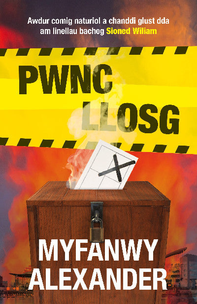 Clawr llyfr / Book cover: Pwnc Llosg