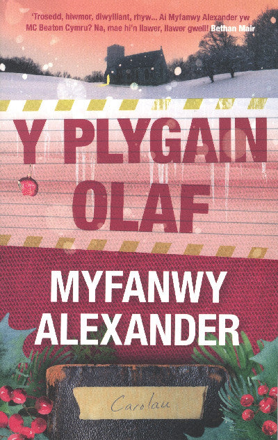 Clawr llyfr / Book cover: Y Plygain Olaf