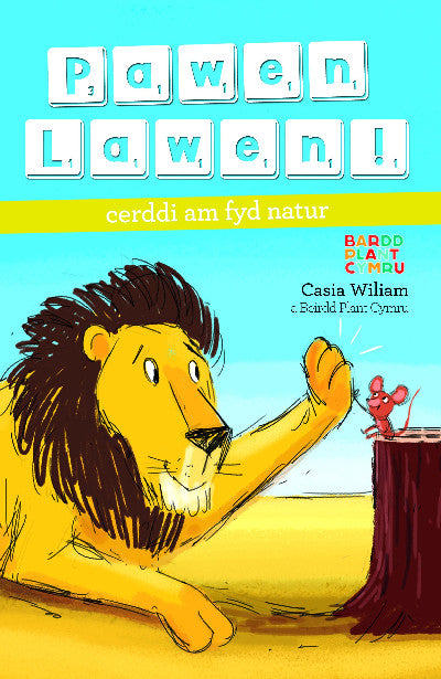 Clawr llyfr / Book cover: Pawen Lawen!