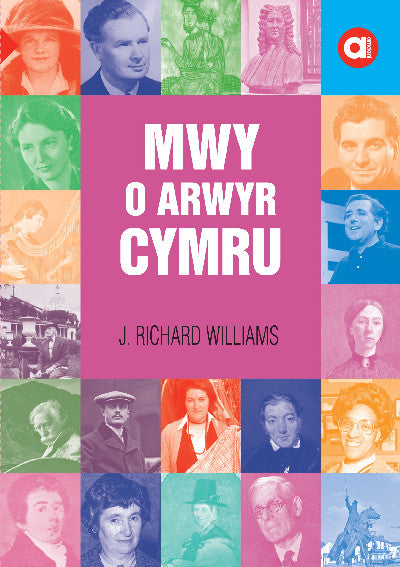 Clawr llyfr / Book cover: Cyfres Amdani: Mwy o Arwyr Cymru