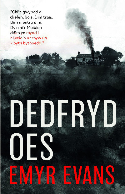 Clawr llyfr / Book cover: Dedfryd Oes