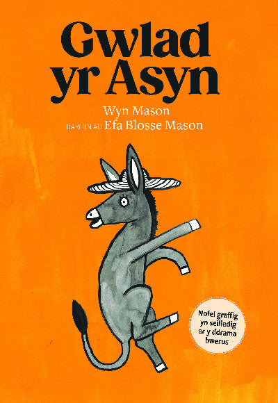 Clawr llyfr / Book cover: Gwlad yr Asyn