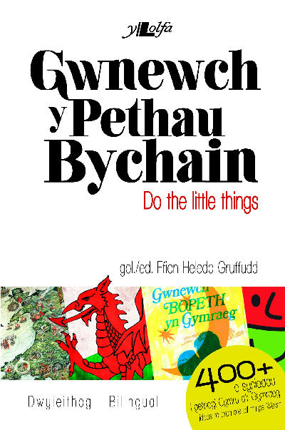Clawr llyfr / Book cover: Gwnewch y Pethau Bychain/Do the Little Things