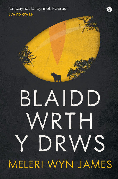 Clawr llyfr / Book cover: Blaidd wrth y Drws