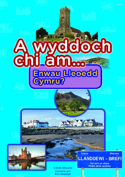 Clawr llyfr / Book cover: Cyfres a Wyddoch Chi: A Wyddoch Chi am Enwau Lleoedd Cymru?