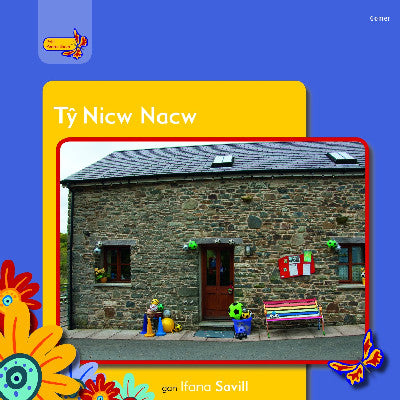 Clawr llyfr / Book cover: Pobl Pentre Bach: Tŷ Nicw Nacw