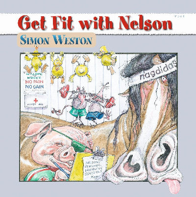 Clawr llyfr / Book cover: Get Fit with Nelson