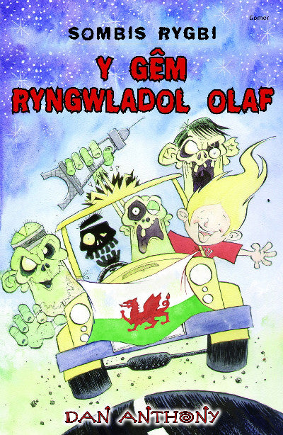 Clawr llyfr / Book cover: Sombis Rygbi: Y Gêm Ryngwladol Olaf