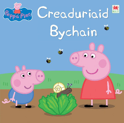 Clawr llyfr / Book cover: Peppa Pinc: Creaduriaid Bychain