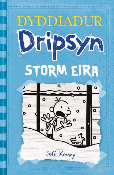 Clawr llyfr / Book cover: Dyddiadur Dripsyn: 6. Storm Eira