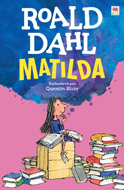 Clawr llyfr / Book cover: Matilda