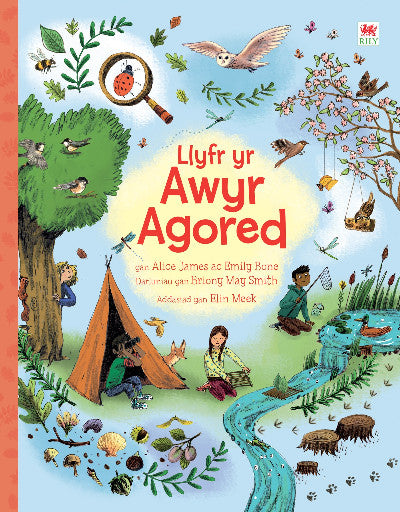 Clawr llyfr / Book cover: Llyfr yr Awyr Agored