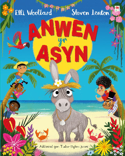 Clawr llyfr / Book cover: Anwen yr Asyn
