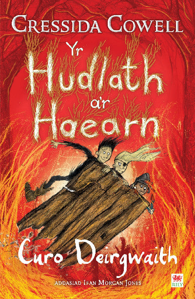 Clawr llyfr / Book cover: Yr Hudlath a'r Haearn: Curo Deirgwaith