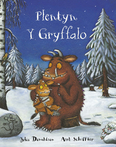 Clawr llyfr / Book cover: Plentyn y Gryffalo