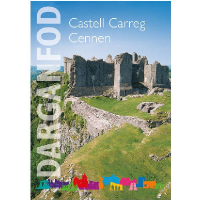 Clawr llyfr / Book cover: Darganfod: Castell Carreg Cennen
