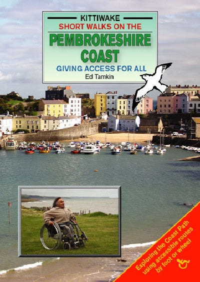 Clawr llyfr / Book cover: Short Walks on the Pembrokeshire Coast - Giving Access to All