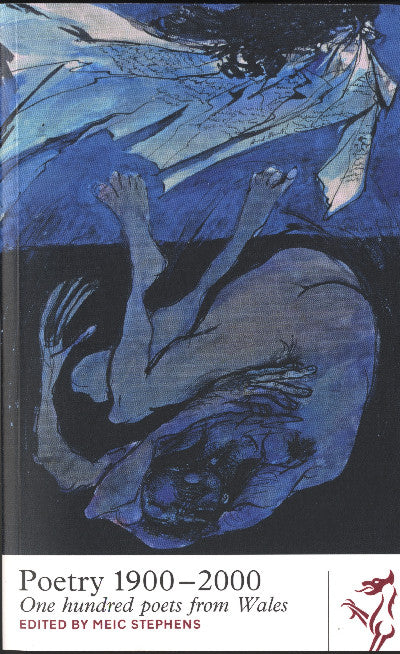 Clawr llyfr / Book cover: Library of Wales: Poetry 1900-2000