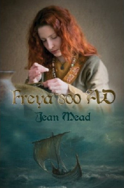 Clawr llyfr / Book cover: Freya 800 AD