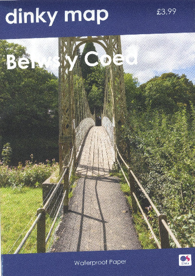 Clawr llyfr / Book cover: Dinky Map Betws-y-Coed