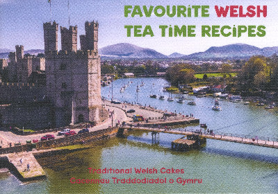 Clawr llyfr / Book cover: Favourite Welsh Teatime Recipes - Traditional Welsh Cakes / Cacennau Traddodiadol o Gymru