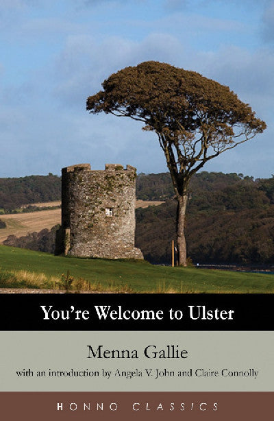 Clawr llyfr / Book cover: You're Welcome to Ulster