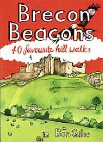 Clawr llyfr / Book cover: Brecon Beacons - 40 Favourite Hill Walks