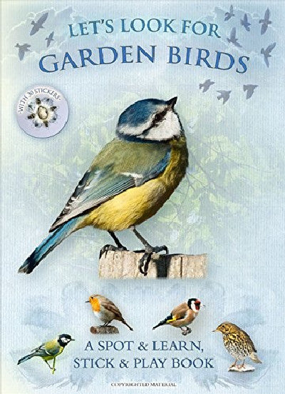 Clawr llyfr / Book cover: Let's Look for Garden Birds