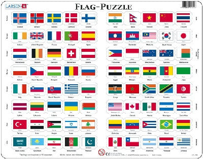 Gêm / Game: Flag-Puzzle