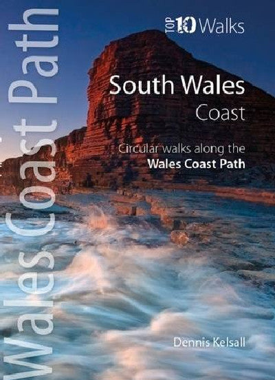Clawr llyfr / Book cover: Top 10 Walks - Wales Coast Path: South Wales Coast