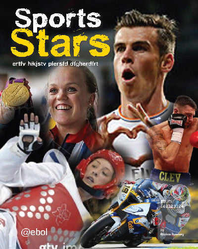 Clawr llyfr / Book cover: Spark Series: Sports Stars