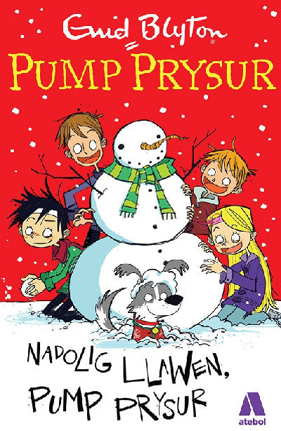 Clawr llyfr / Book cover: Pump Prysur: Nadolig Llawen Pump Prysur