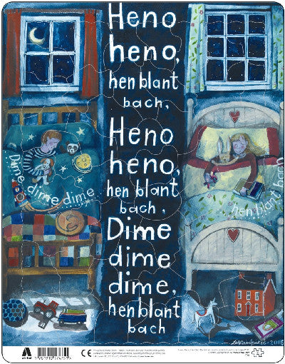 Gêm / Game: Jig-So Lizzie Spikes: Heno Heno Hen Blant Bach — Heno Heno Hen Blant Bach