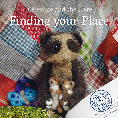 Clawr llyfr / Book cover: Celestine and the Hare: Finding Your Place