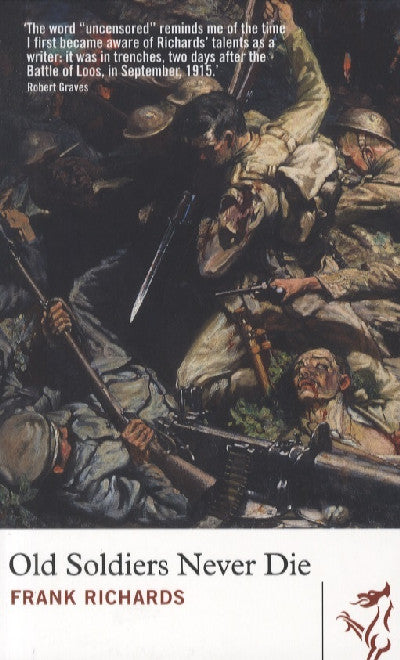 Clawr llyfr / Book cover: Library of Wales: Old Soldiers Never Die