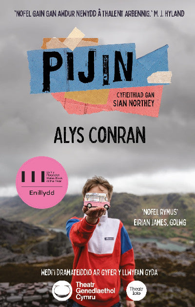 Clawr llyfr / Book cover: Pijin