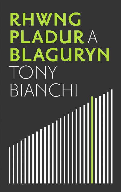 Clawr llyfr / Book cover: Rhwng Pladur a Blaguryn