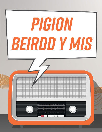 Clawr llyfr / Book cover: Pigion Beirdd y Mis