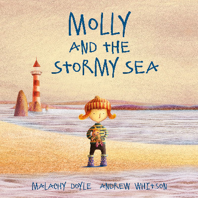 Clawr llyfr / Book cover: Molly and the Stormy Sea