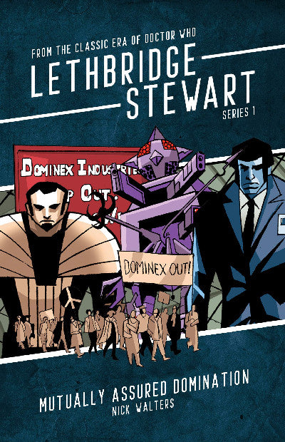 Clawr llyfr / Book cover: Lethbridge-Stewart: Mutually Assured Domination
