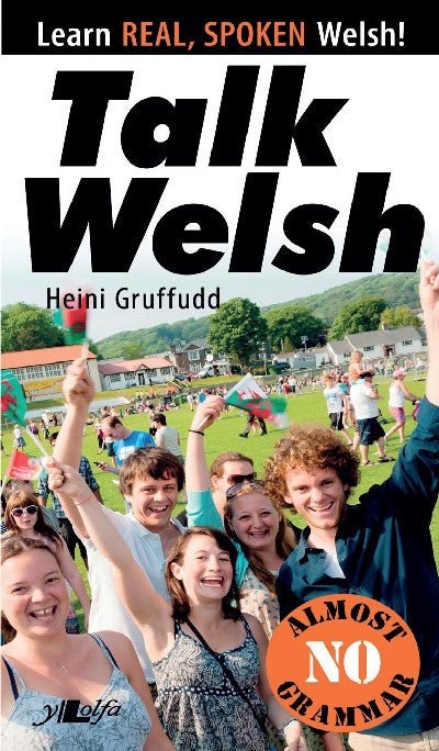 Clawr llyfr / Book cover: Talk Welsh