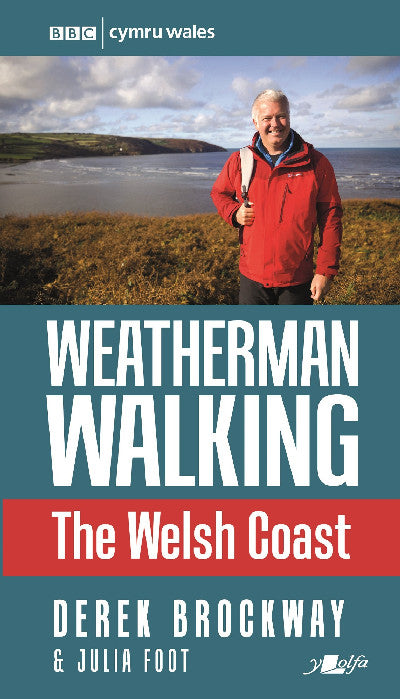 Clawr llyfr / Book cover: Weatherman Walking - The Welsh Coast