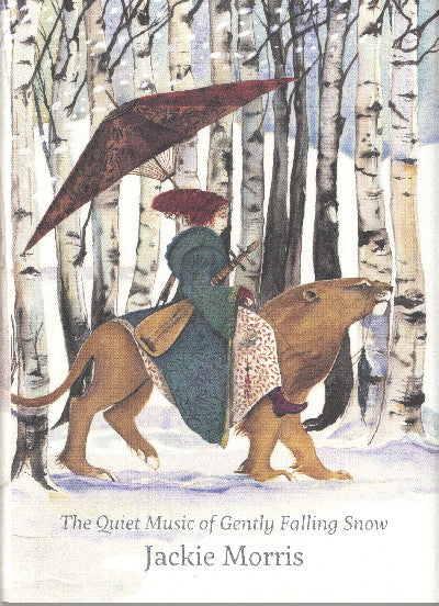 Clawr llyfr / Book cover: Quiet Music of Gently Falling Snow, The